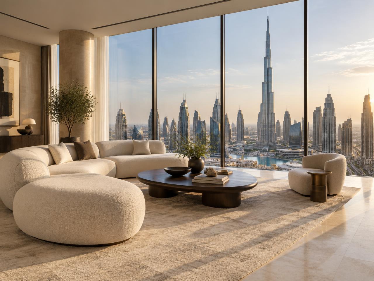 Skyline penthouse in Downtown Dubai