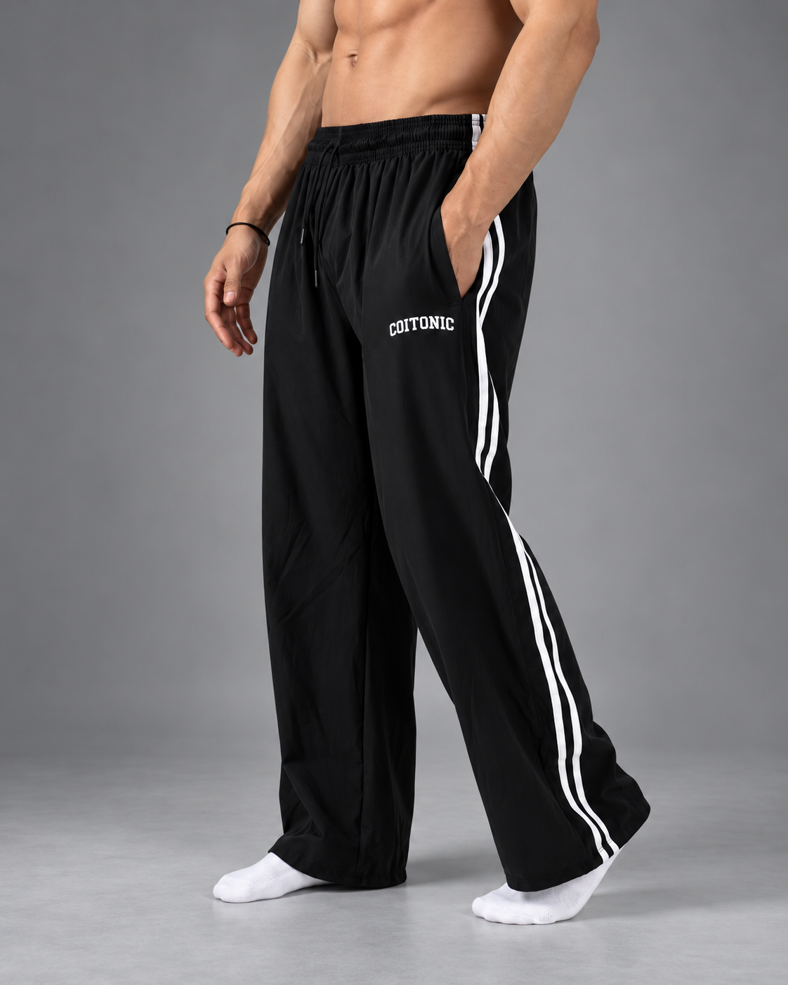 NERVE pants worn by an athlete